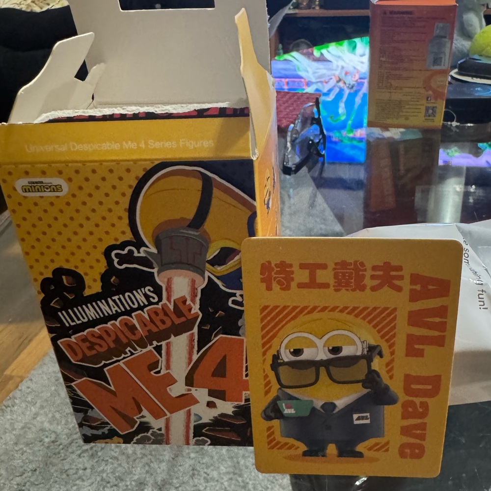 Pop Mart Illumination’s Dispicable Me 4 Minion Figure -AVL Dave